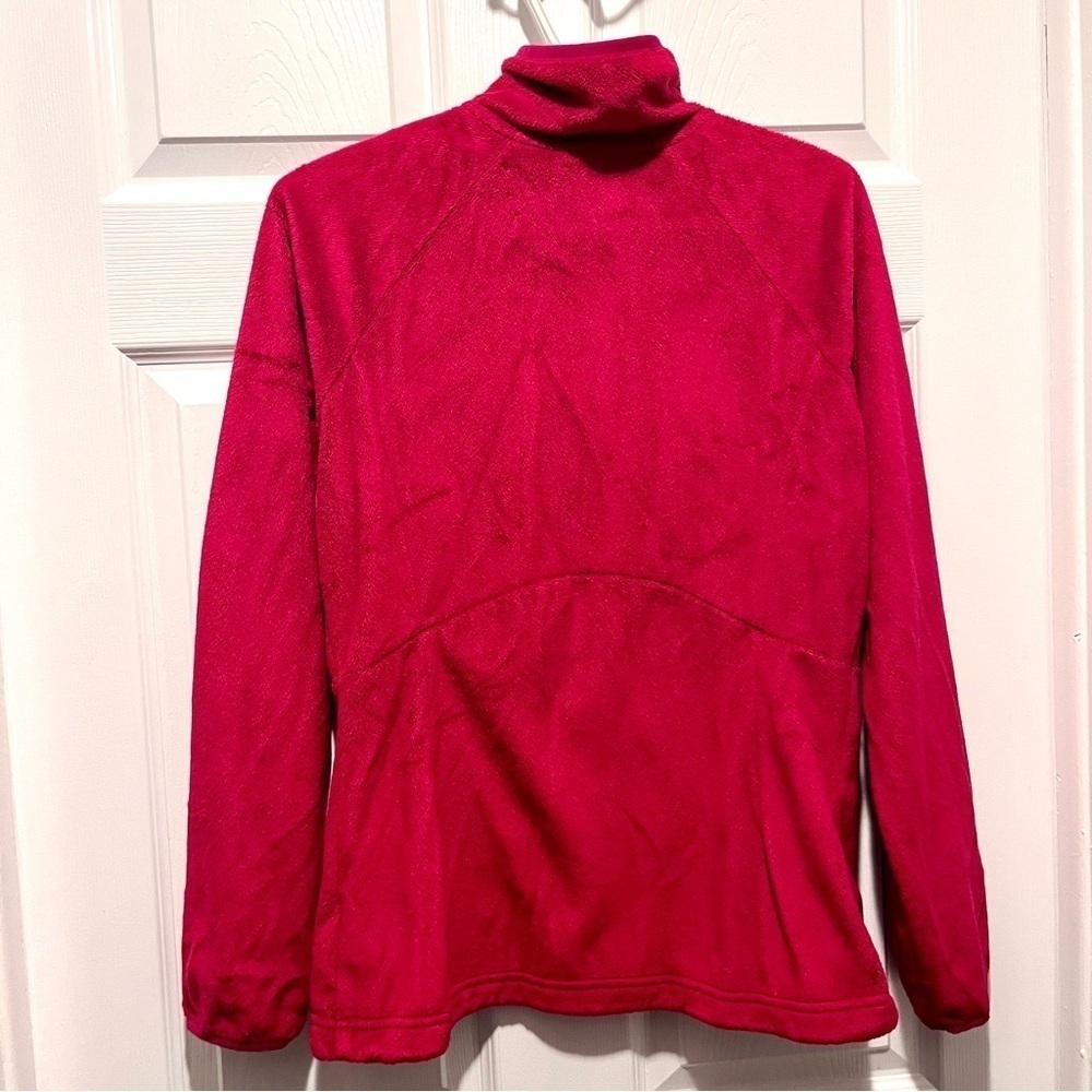 Columbia Women's Deep Raspberry Full-Zip Fleece Jacket - Picture 6 of 6